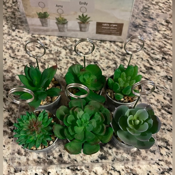 Succulent Table Signs - Picture 4 of 6